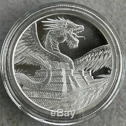 WORLD OF DRAGONS Full Set of 6 BU 1 oz silver. 999 Coins / Rounds