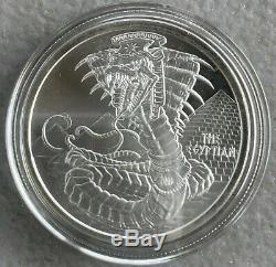 WORLD OF DRAGONS Full Set of 6 BU 1 oz silver. 999 Coins / Rounds