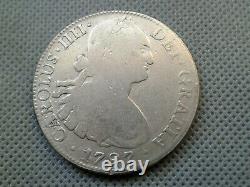 WORLD OLD COINS 1797 MEXICO 8 REALES SILVER! Coin COLLECTIBLES