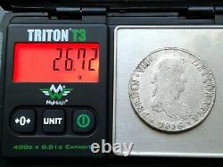 WORLD OLD COINS 1816 POTOSI BOLIVIA 8 REALES SILVER! Coin COLLECTIBLES