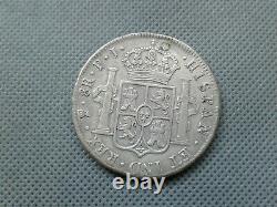 WORLD OLD COINS 1818 POTOSI BOLIVIA 8 REALES SILVER! Coin COLLECTIBLES