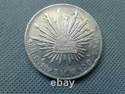 WORLD OLD COINS 1893 MEXICO 8 REALES SILVER! Coin COLLECTIBLES