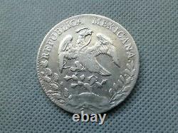 WORLD OLD COINS 1893 MEXICO 8 REALES SILVER! Coin COLLECTIBLES
