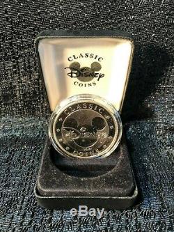 Walt Disney World Mickey Mouse Ceasar Rufo Silver Classic Coin Medallion