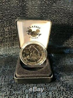 Walt Disney World Winnie The Pooh Ceasar Rufo Silver Classic Coin Medallion