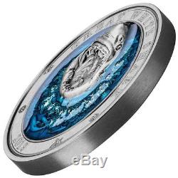 White Shark Underwater World 2018 3 Oz $5 Ultra High Relief Silver Coin Barbados