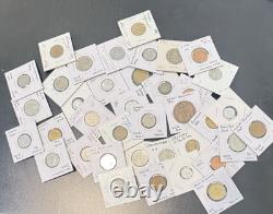 Wholesale Bundle Lot Of 38 Foreign Coins In Coin Covers