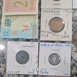 World Coin Collection Germany Greece Netherlands Belgium Mixed Years Coins & Pa