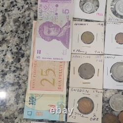 World Coin Collection Germany Greece Netherlands Belgium Mixed Years Coins & Pa