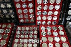 World Coin Collection Lot 190 Pounds Mostly Silver Good Israel, China and MORE
