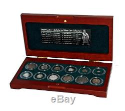 World Coins GREAT EASTERN CALIPHATES 12 SILVER COINS COLLECTION