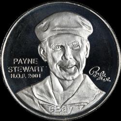 World Golf HOF 1 Ounce. 999 Fine Silver Coin Collection 7 pcs Player, Stewart