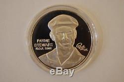 World Golf Hall of Fame 22 Silver Proof Coin Collection Sports with case
