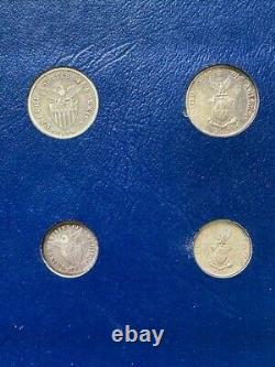 World Philippine Coin Lot Type Set Album Dansco Whitman Asia Continental Silver