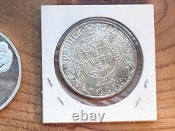 World Silver Coins? Lot Of 3? Canada, Austria, Portugal