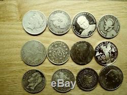 World Silver Crown Size Coin lot