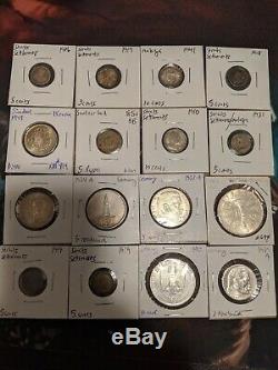 World Silver My World Silver Coin Collection 42 Coin Lot