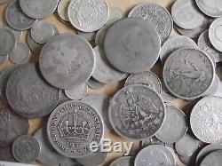 World Silver and Copper Coin Lot Germany Australia Mexico New Zealand Britain