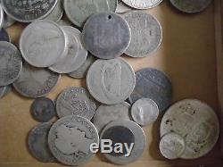 World Silver and Copper Coin Lot Germany Australia Mexico New Zealand Britain