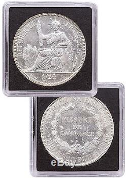 World Trade Dollar Set of 5 Coins (c. 18th-19th) In Presentation Box SKU47864