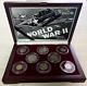 World War Ii A Set Of Eight Silver Coins Capsules & Coa & History Included