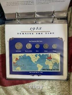 World War II Coin & Stamp Panels Complete