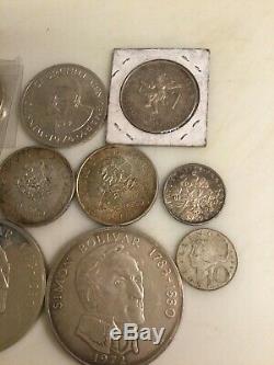 World coin silver lot 20 BALBOLAS INCLUDED