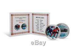 World hockey series 20 rubli set of 6 coins Proof Silver Coin