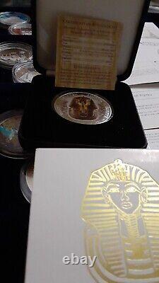 World of wonders monument silver 22 coins(only 1 cu-ni, some lightly toned)+bonus