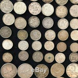 World silver coins lot 100 silver coins