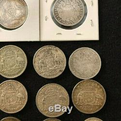 World silver coins lot 21 silver coins