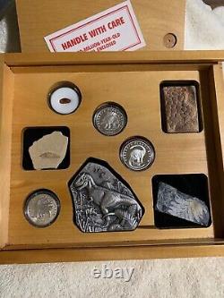 Worldwide Limited Edition 1993 YEAR OF THE DINOSAUR Proof COINS Set Box COA