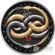 Year Of Snake Ruthenium Black Proof Silver Coin 500 Francs Cameroon 2025