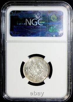 YR15 1926 China Silver Coin 20 Cents Republic Dragon & Phoenix NGC MS65